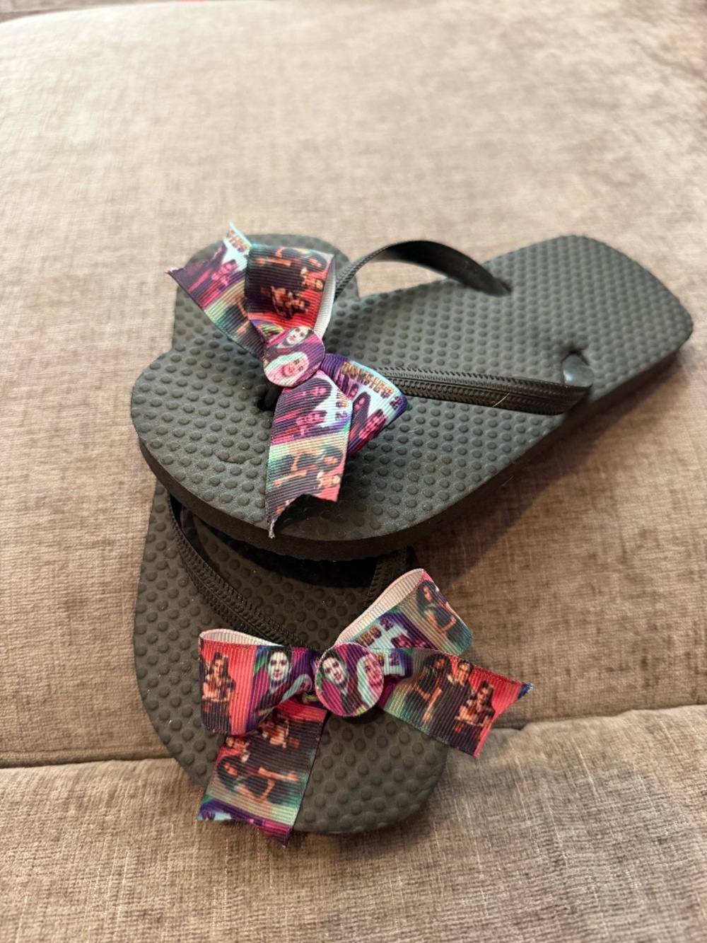 Girls Handmade Disney Zombie Sandals Size 13/1 New